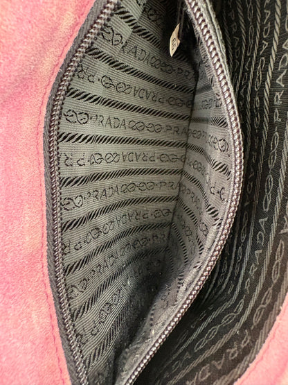 Prada Knit Shoulder Bag Pink