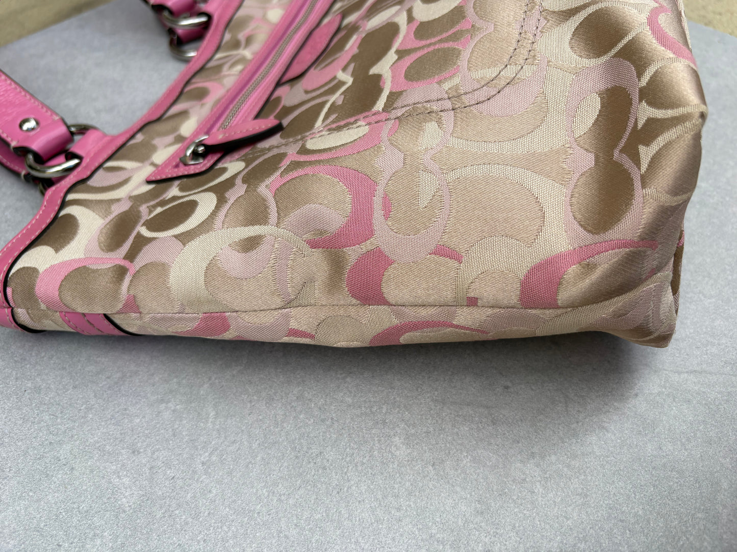 Coach Rare Penelope Pink Optic Shoulder Bag