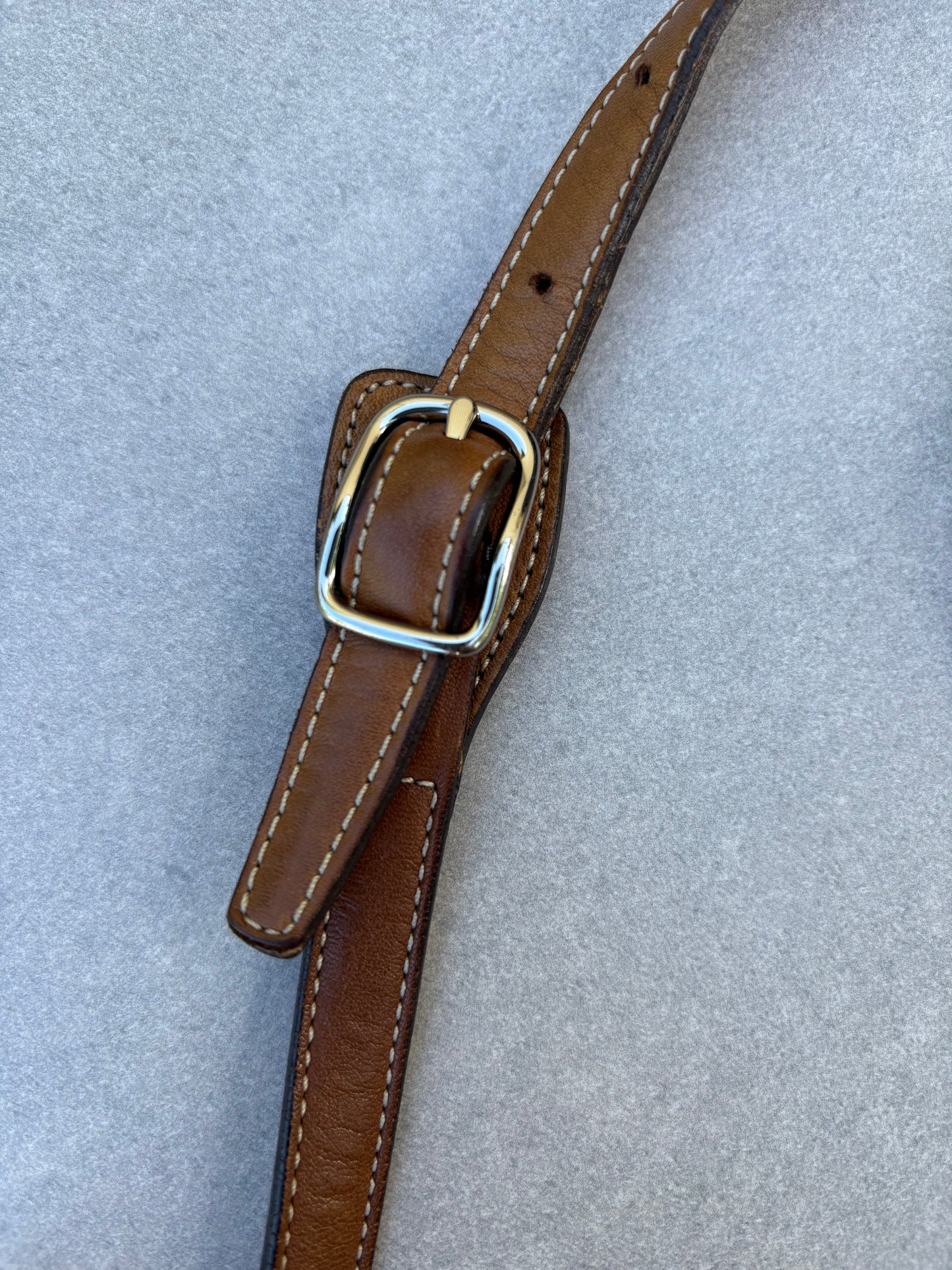 Coach Brown Canvas Signature Crossbody Bag