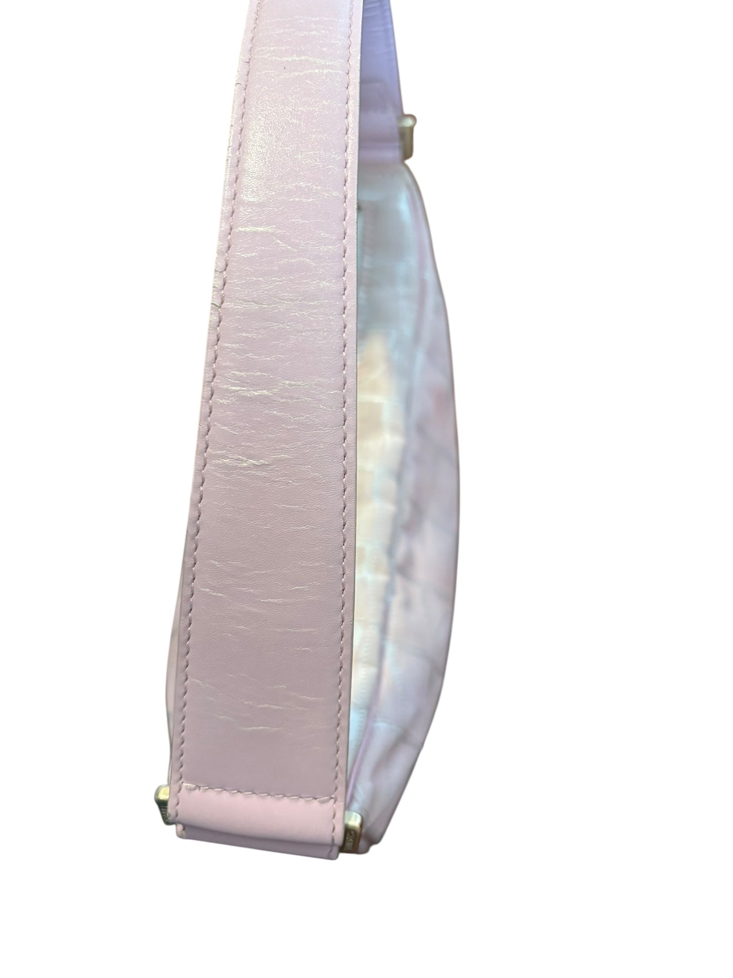 Chanel Pink Travel Line Shoulder Bag 2000s