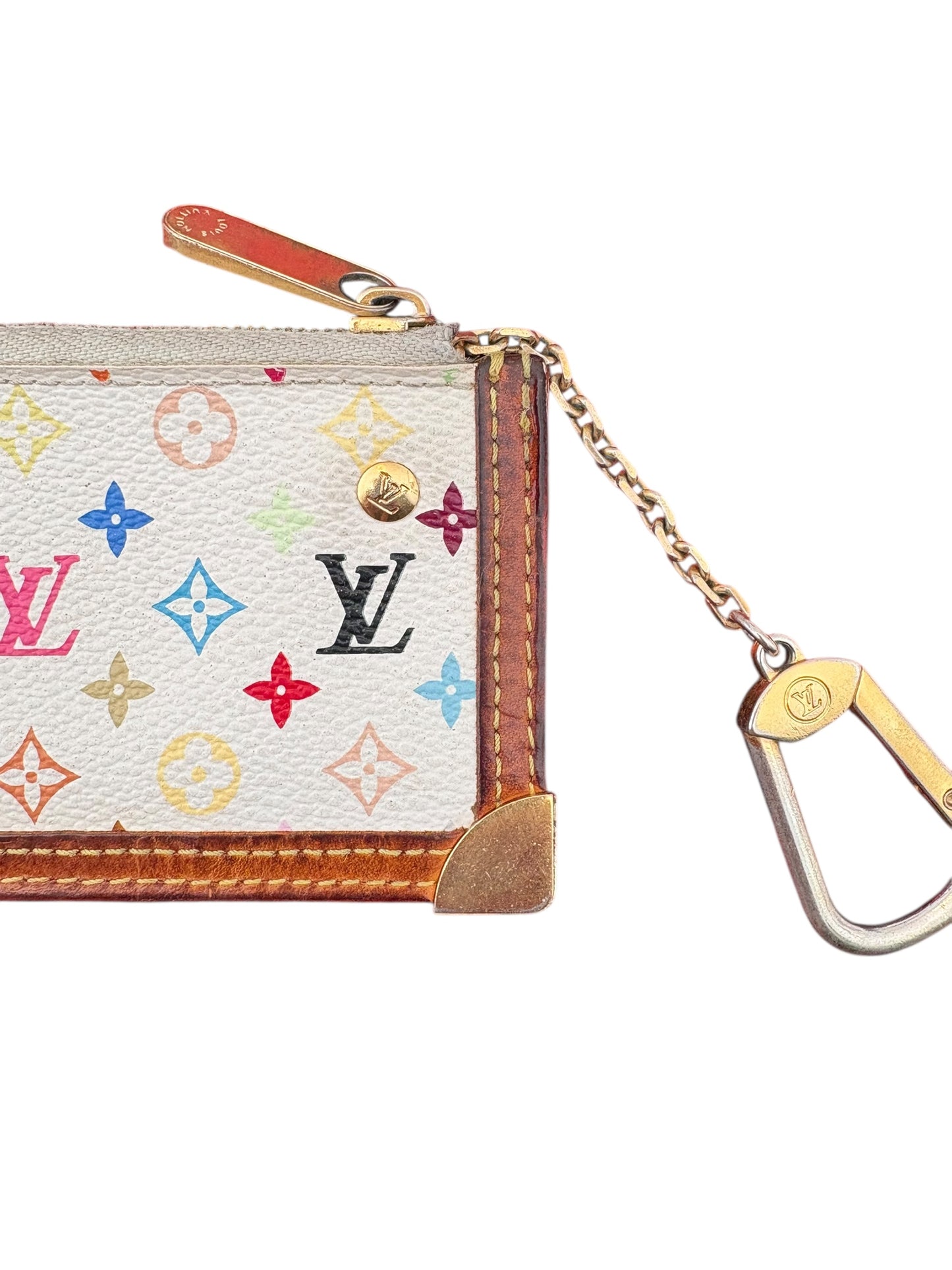 Louis Vuitton x Takashi Murakami Key Ring Card/Coin Purse