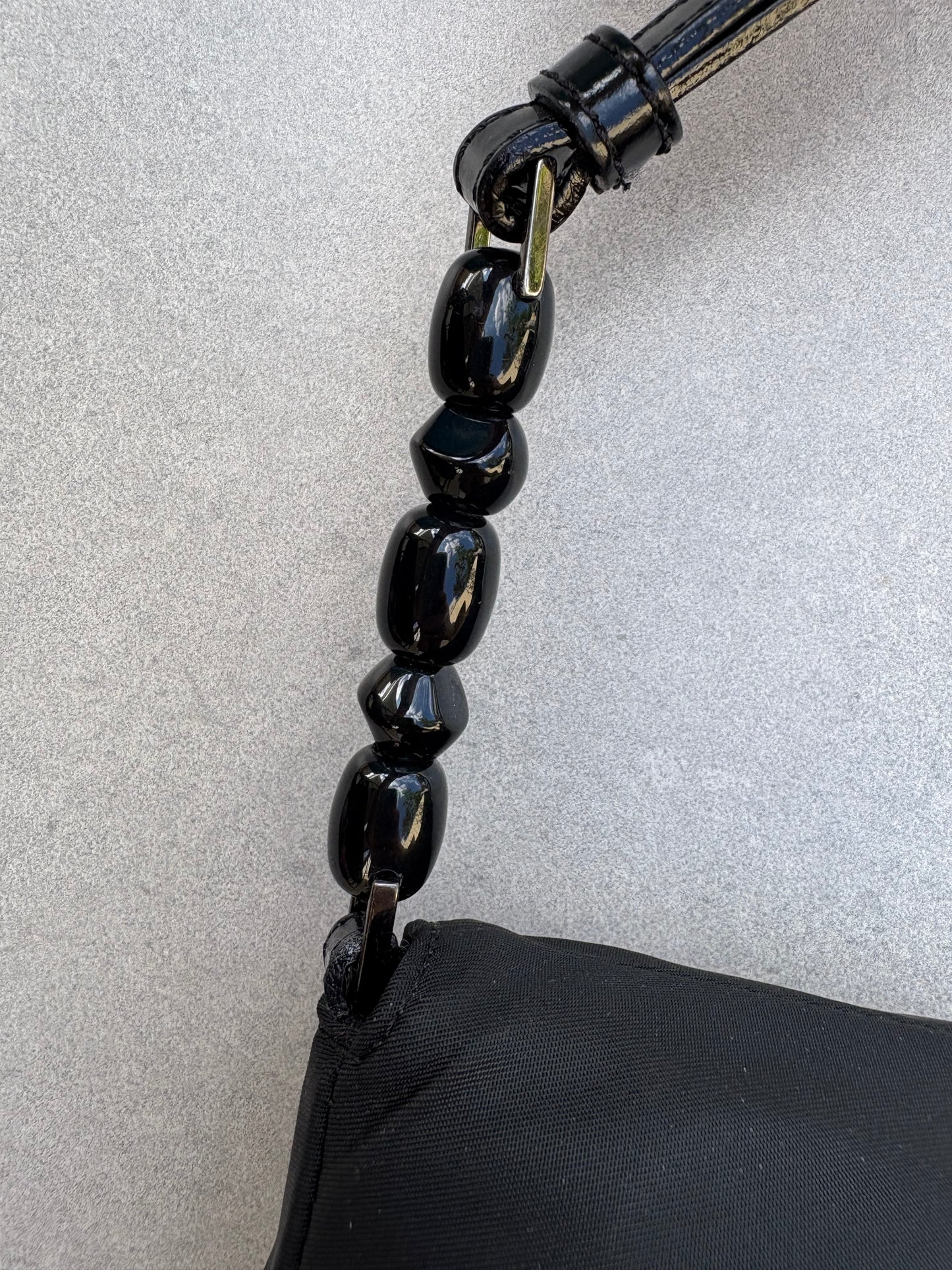Christian Dior 2000s Black Malice Shoulder Bag