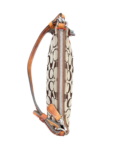 Coach Signature Demi Tan with Coach Charm