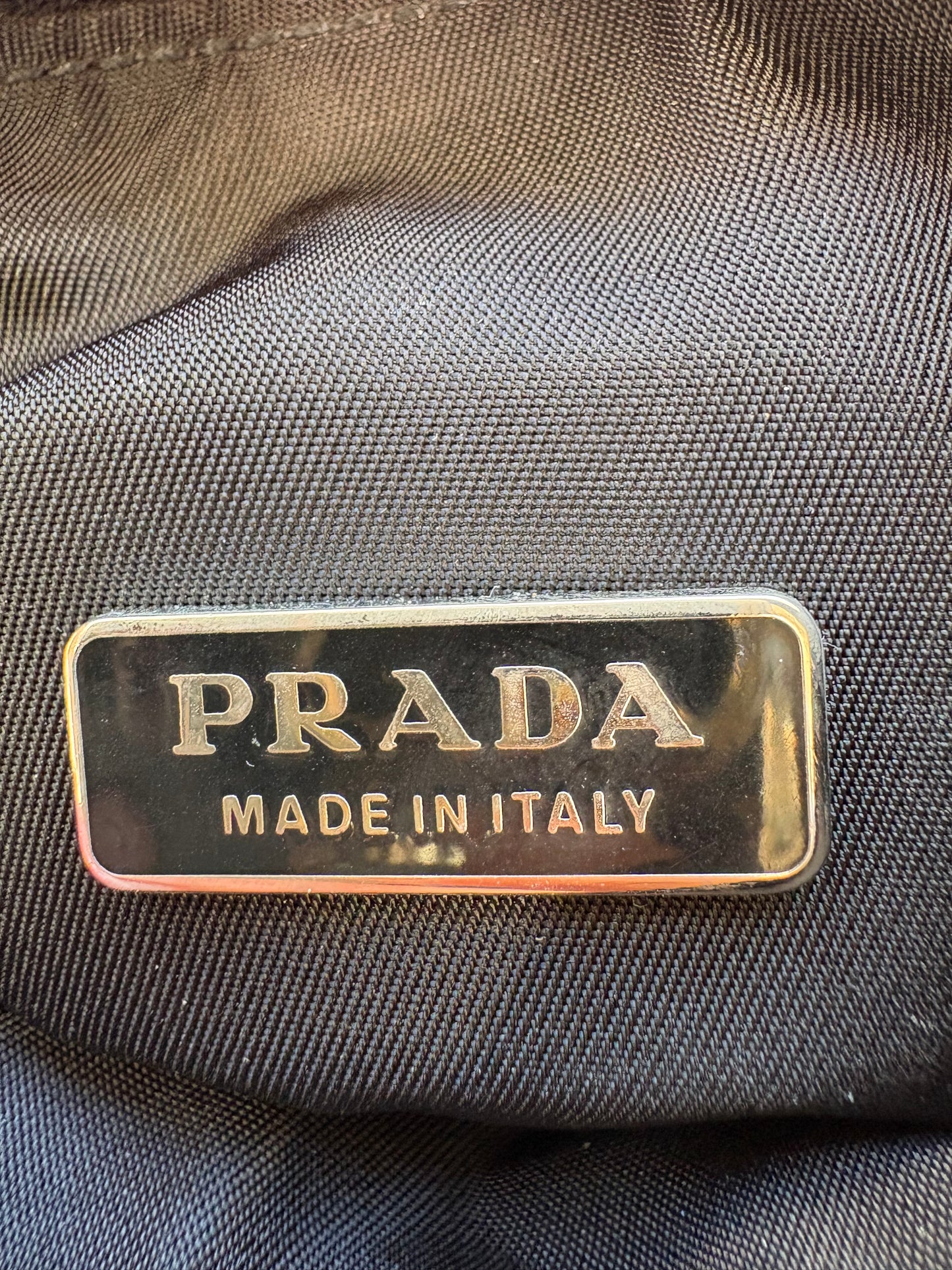 Prada Black Re-edition 2000 Nylon bag