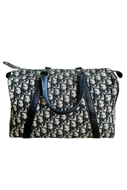 Christian Dior vintage Boston travel shoulder bag