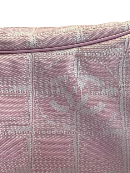 Chanel Pink Travel Line Shoulder Bag 2000s