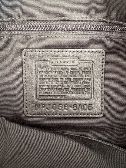 Coach Soho Black Leather Shoulder Bag