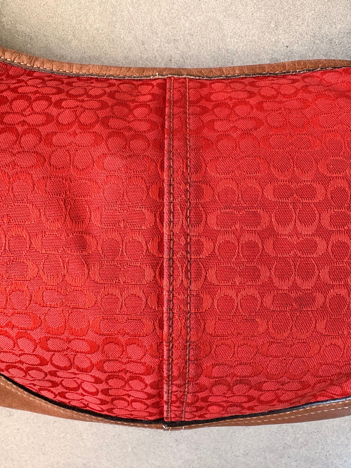 Coach Soho Monogram Bag Red