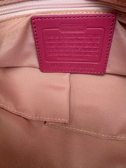 Coach Rare Penelope Pink Optic Shoulder Bag