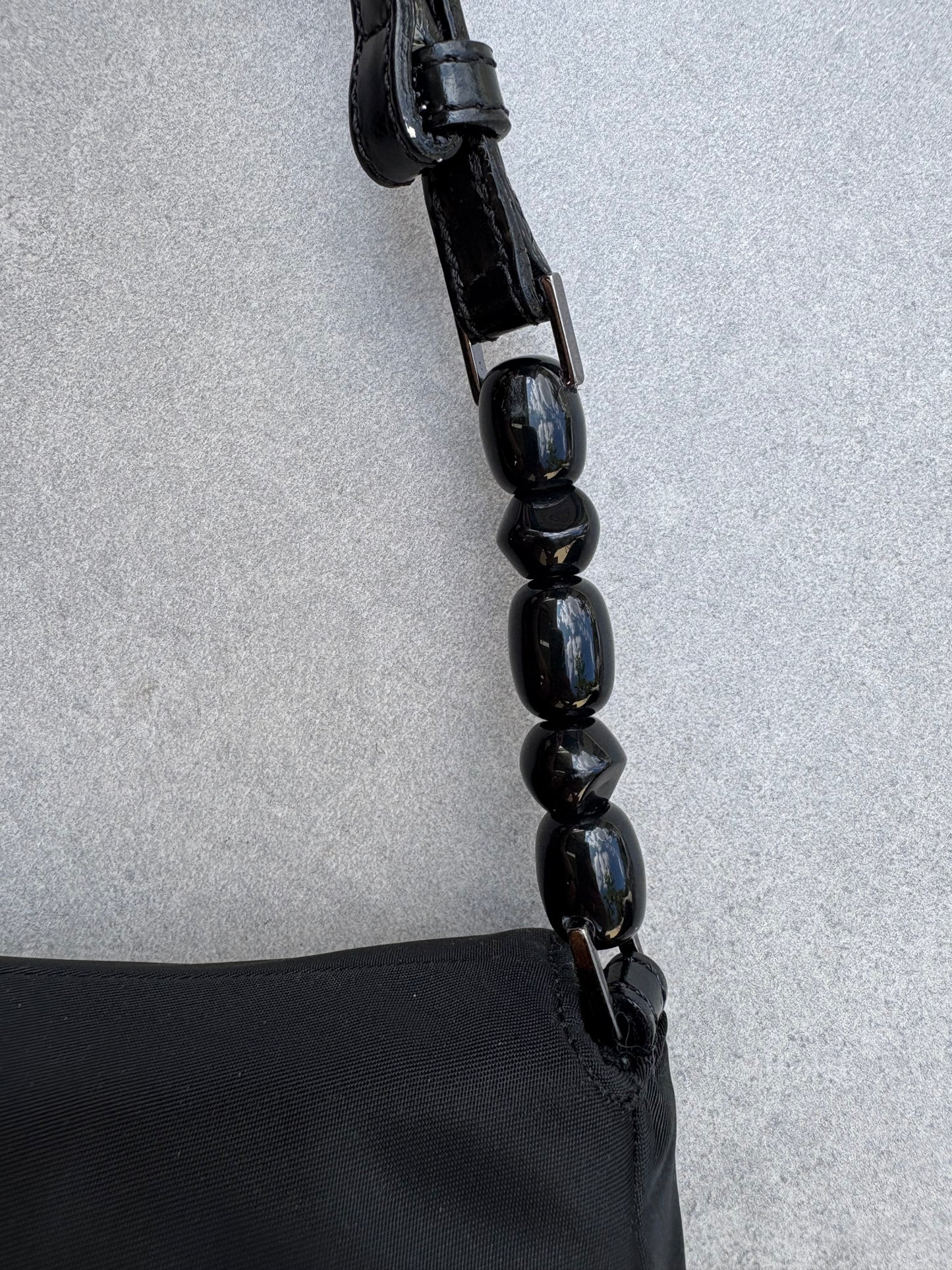 Christian Dior 2000s Black Malice Shoulder Bag