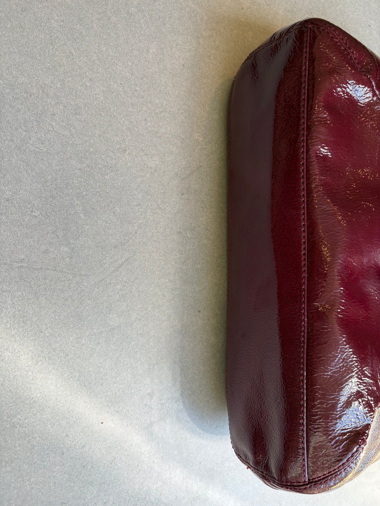 Coach Soho Plum Patent Leather Shoulder Bag