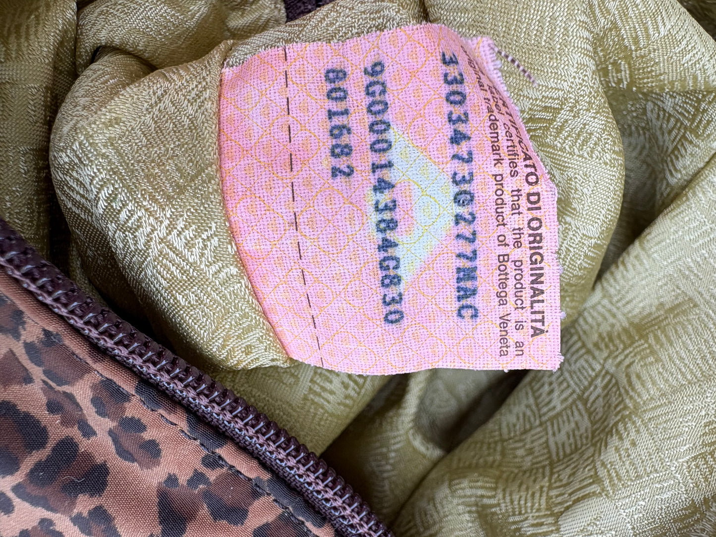 Bottega Veneta Leopard Print Bag