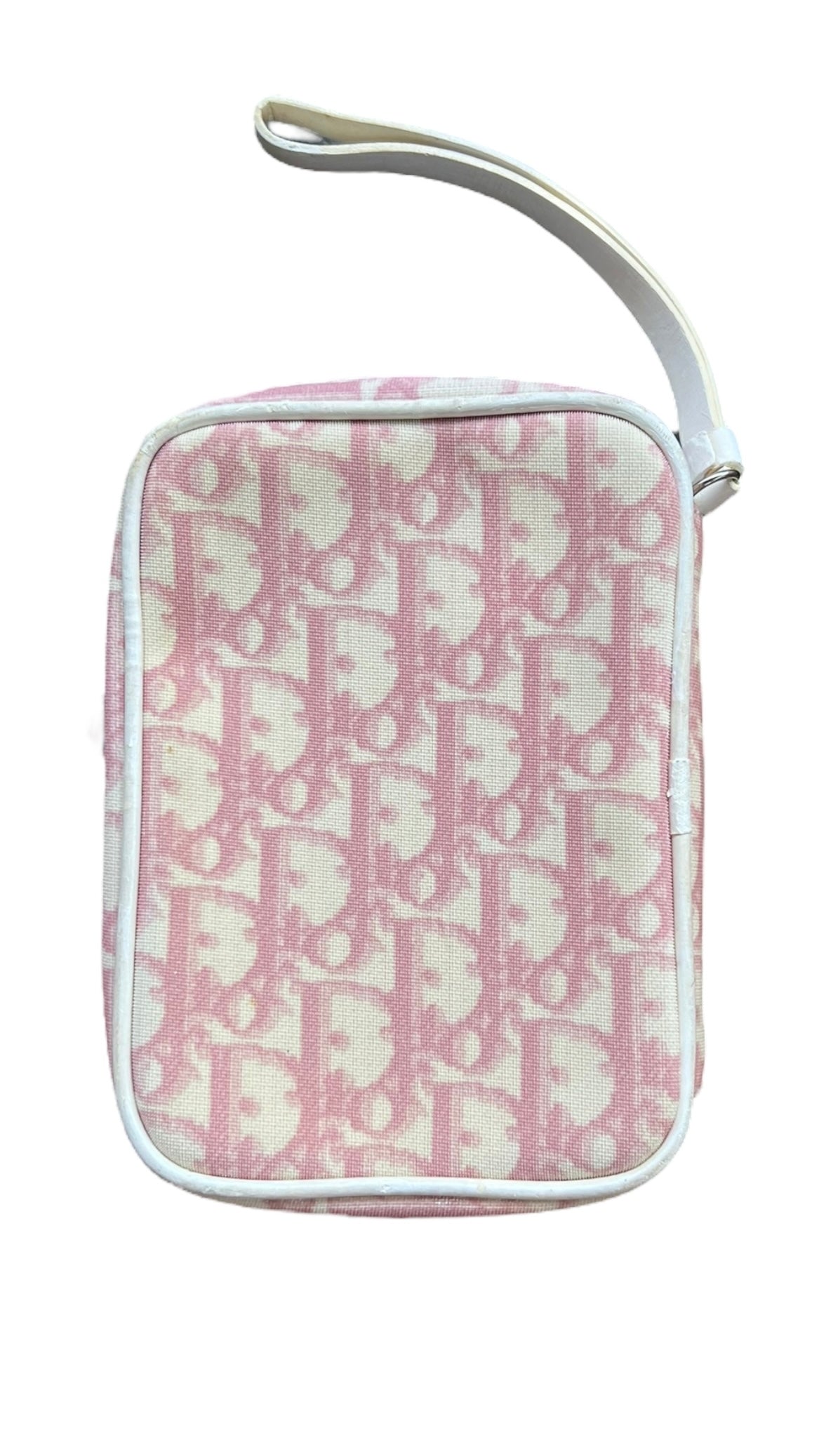 Dior Trotter Canvas Pouch Pink