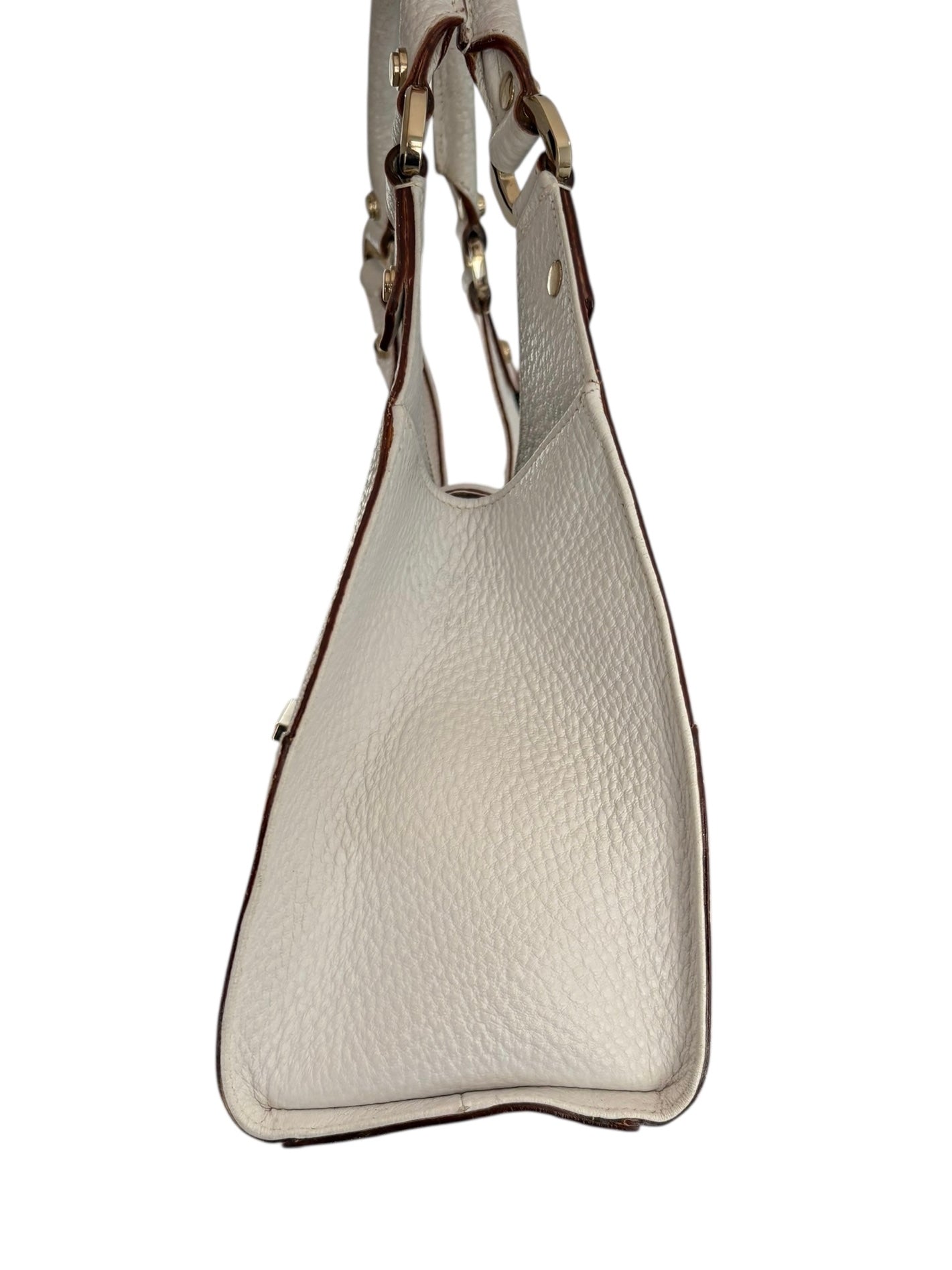 Gucci GG White Leather Jackie Bag