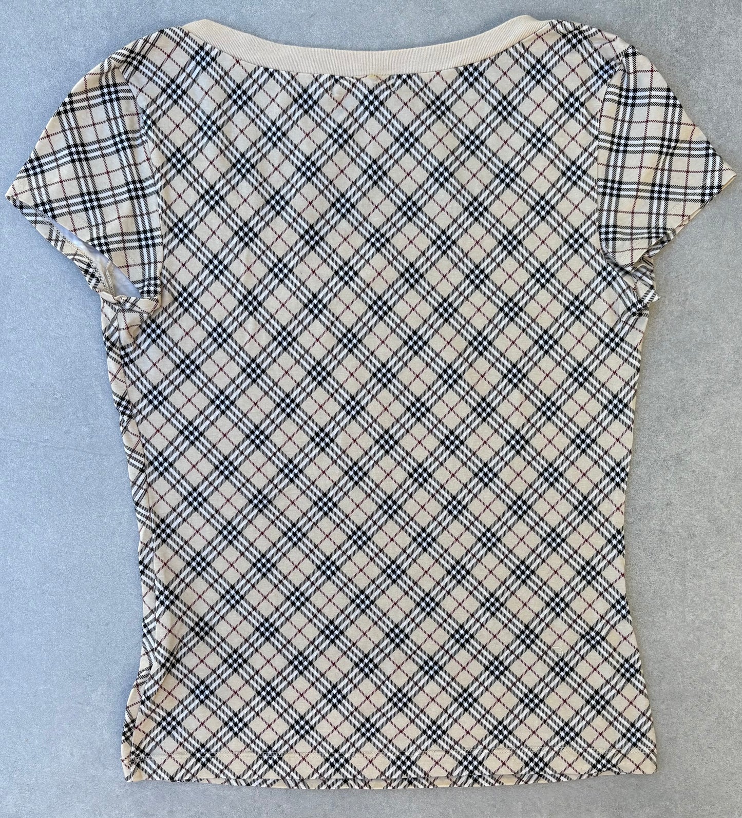 Burberry T-shirt Nova Check Pattern