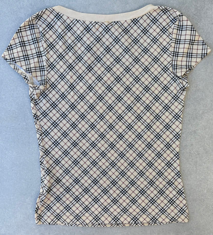 Burberry T-shirt Nova Check Pattern