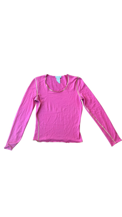Celine Cashmere Long Sleeve Top