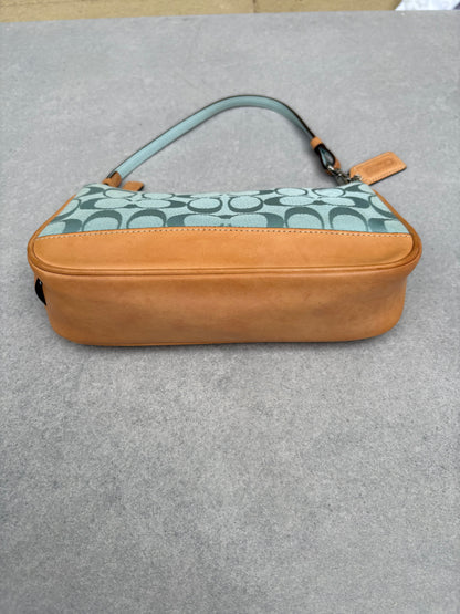 Coach Demi Blue Monogram