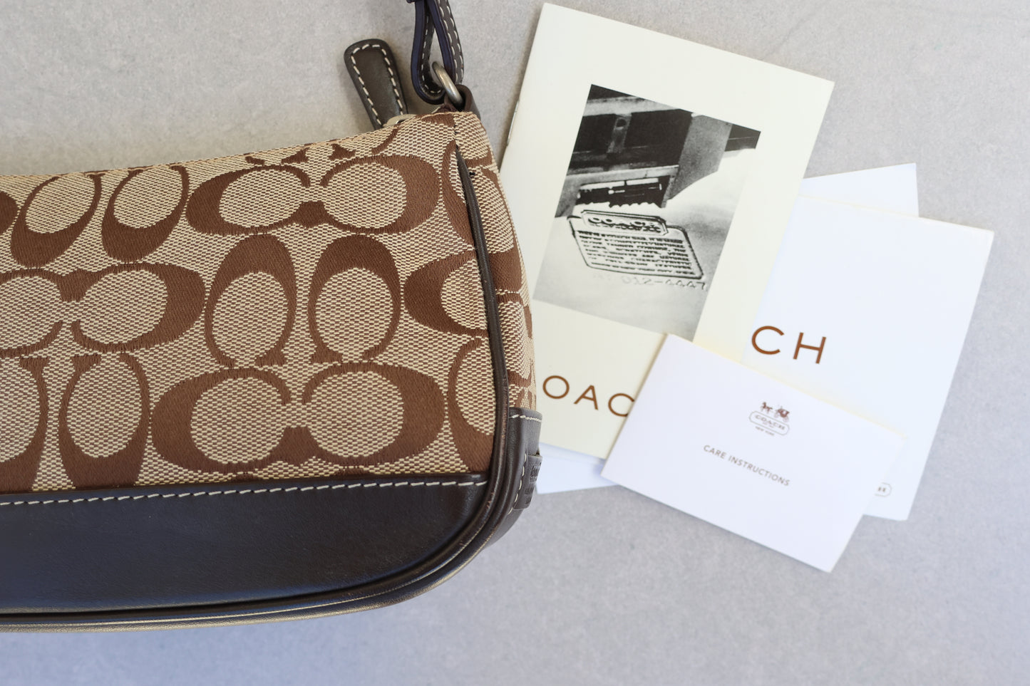 Coach Demi Brown Monogram