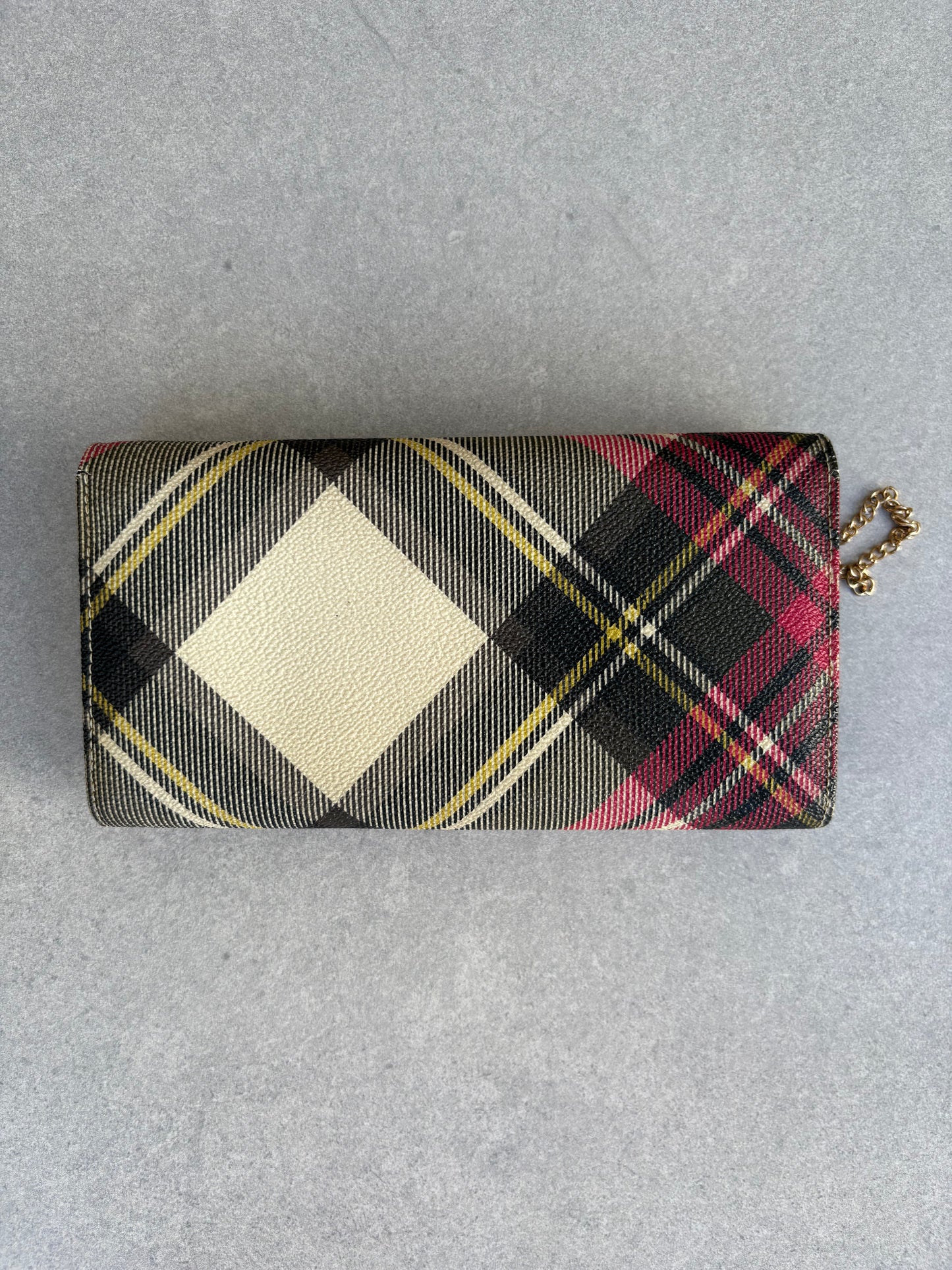 Vivienne Westwood Tartan Long Wallet
