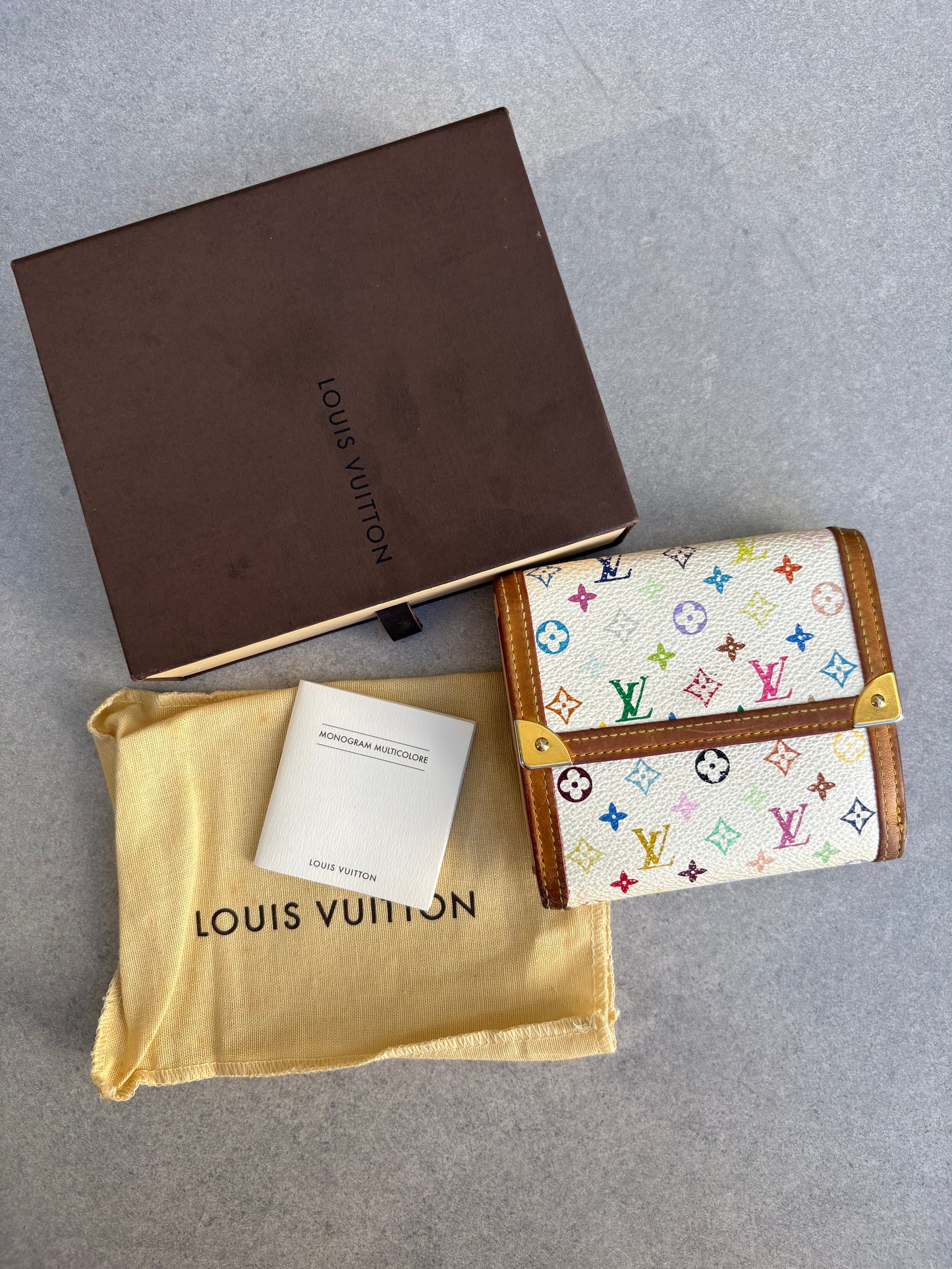 Louis Vuitton x Takashi Murakami Wallet