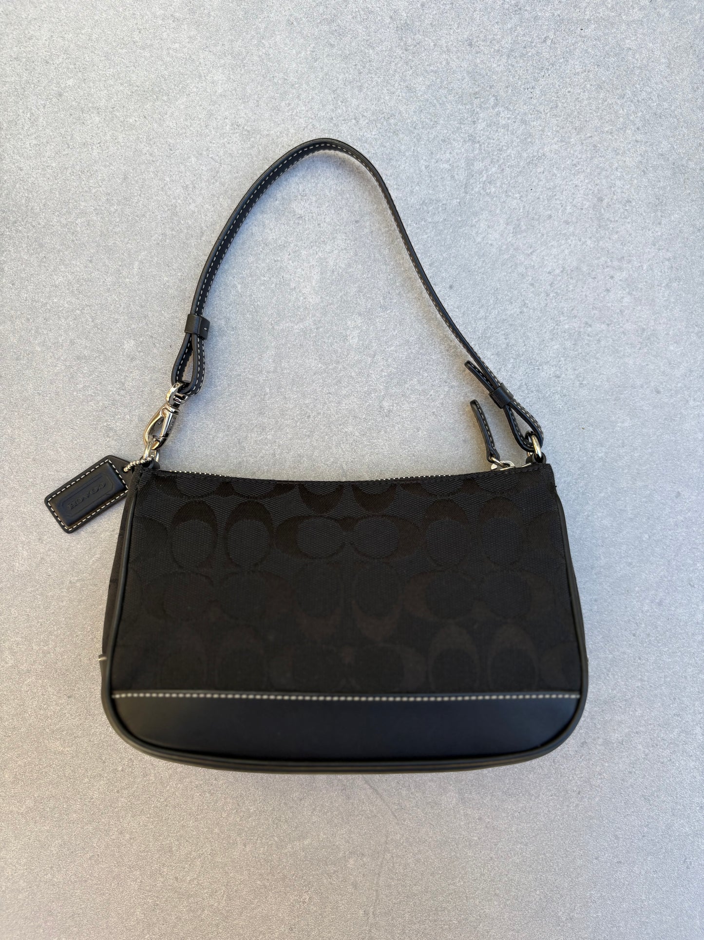 Coach Demi Black Monogram