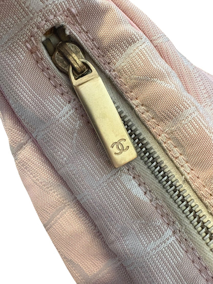 Chanel Pink Travel Line Shoulder Bag 2000s