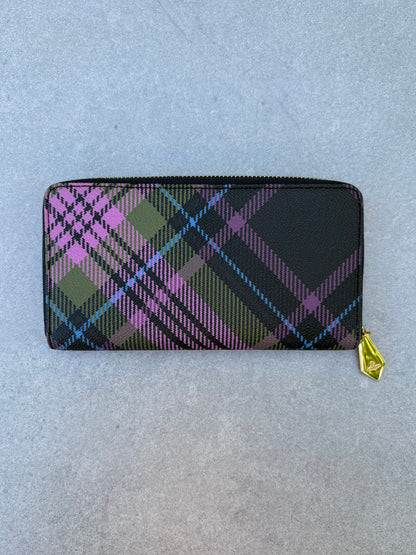 Vivienne Westwood Tartan Long Wallet