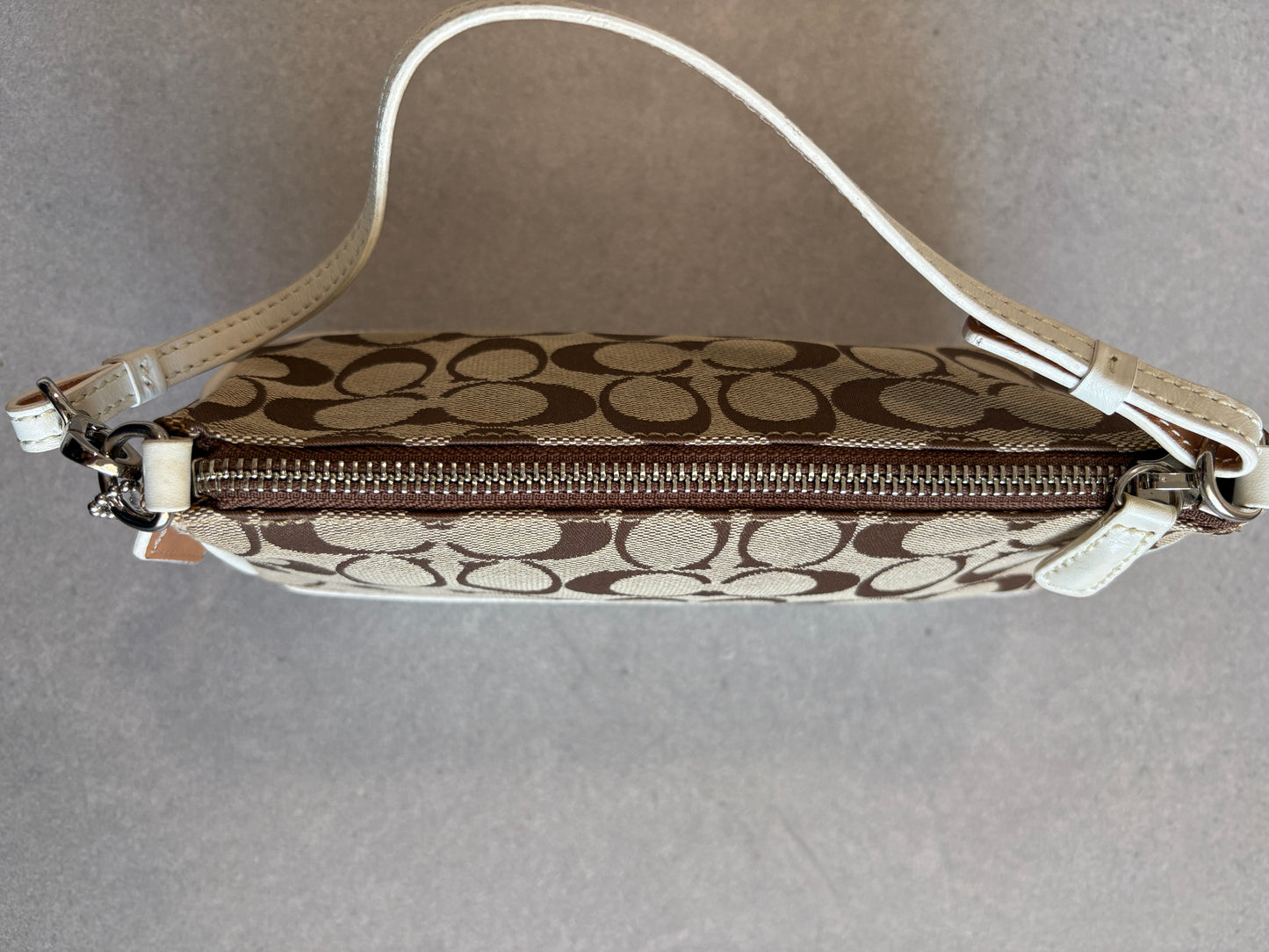 Coach Demi Beige Shoulder Bag