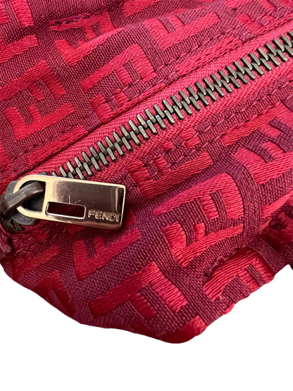 Fendi Mini Zucchico Bag Red
