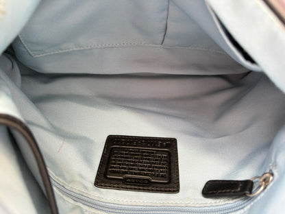 Coach Soho Black Leather Shoulder Bag
