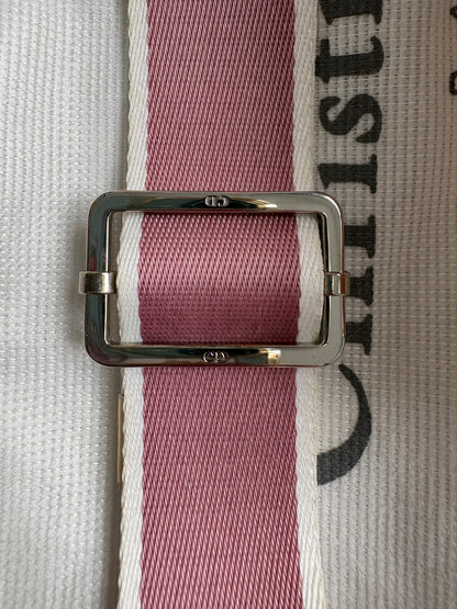 Christian Dior 2000s Pink Trotter Monogram Shoulder Bag