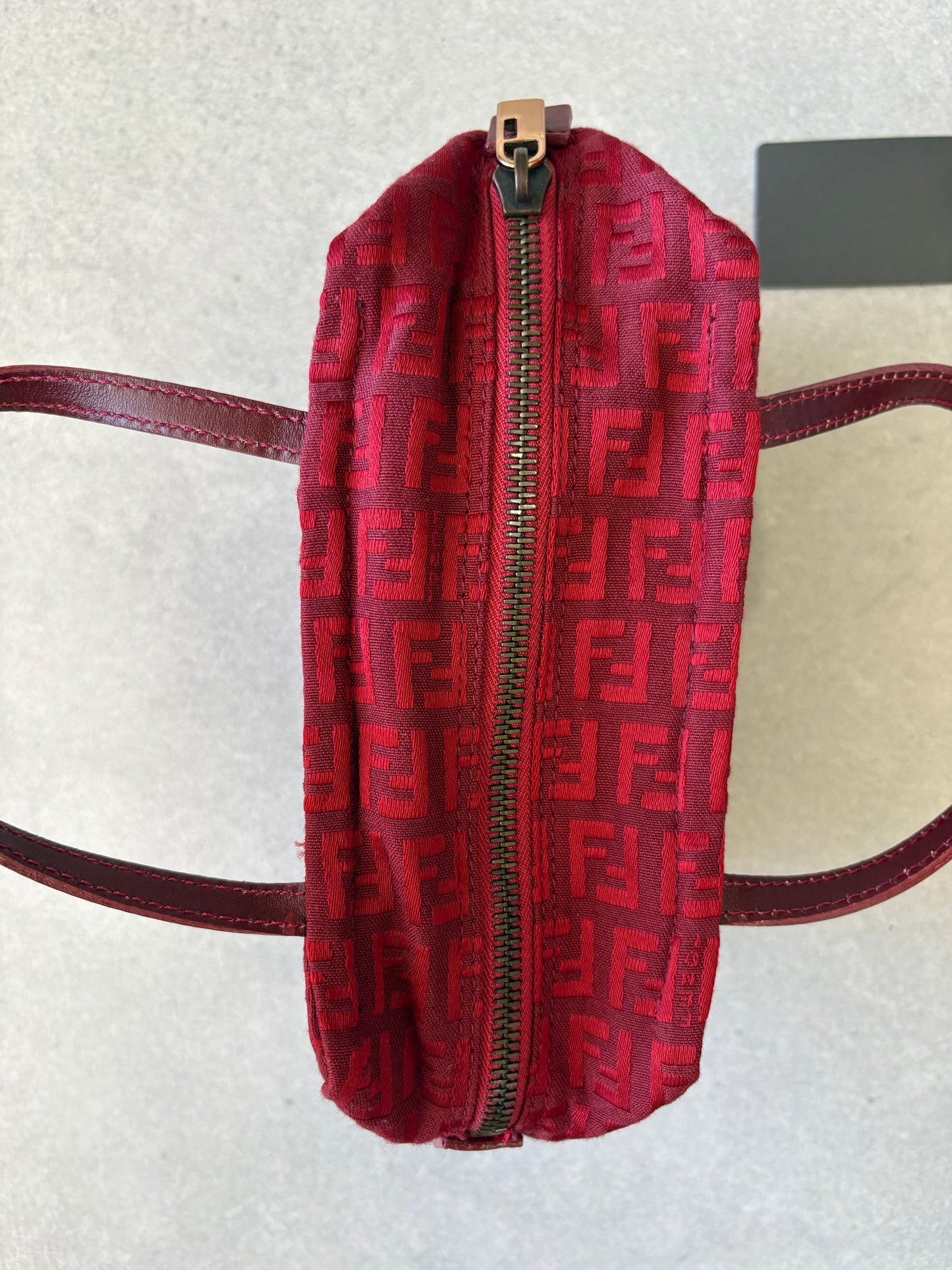 Fendi Mini Zucchico Bag Red