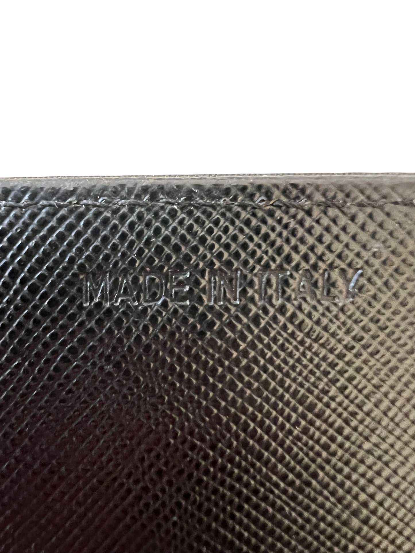 Prada Long Wallet Black