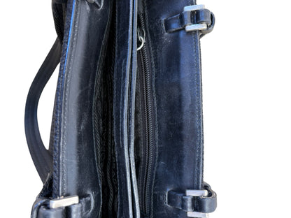 Prada Knit Shoulder Tote Bag Black