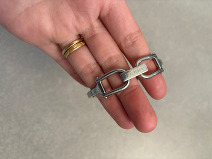 Gucci Stainless Steel Women Wrist Watch Mod 1500 L Grey Dial