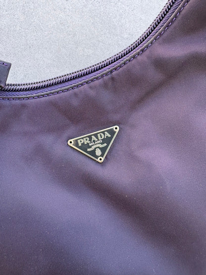 Prada Purple Re-edition 2000 Nylon bag