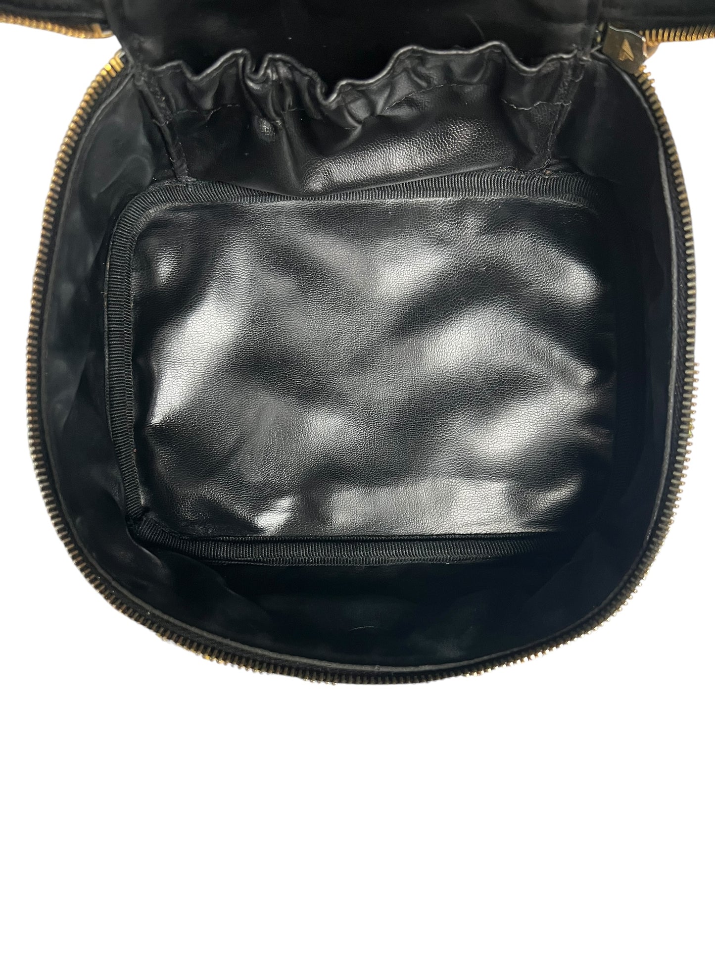 Chanel Black CC Quilted Vanity Bag