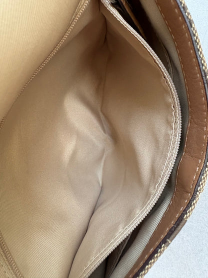Coach Soho Brown Monogram Shoulder Bag
