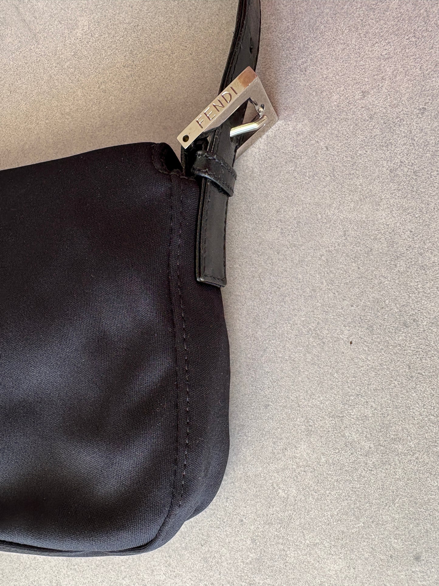 Fendi Baguette Shoulder Bag Black