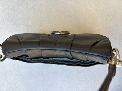Coach Soho Black Leather Shoulder Bag