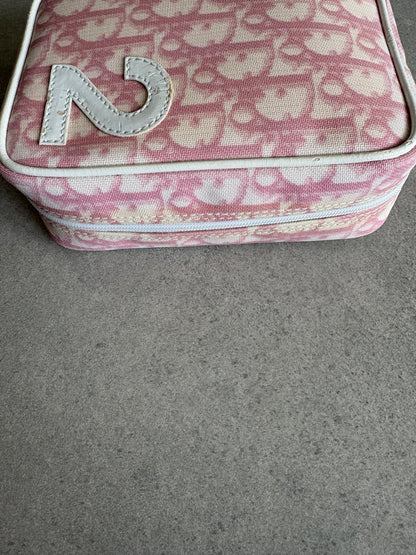 Dior Trotter Canvas Pouch Pink