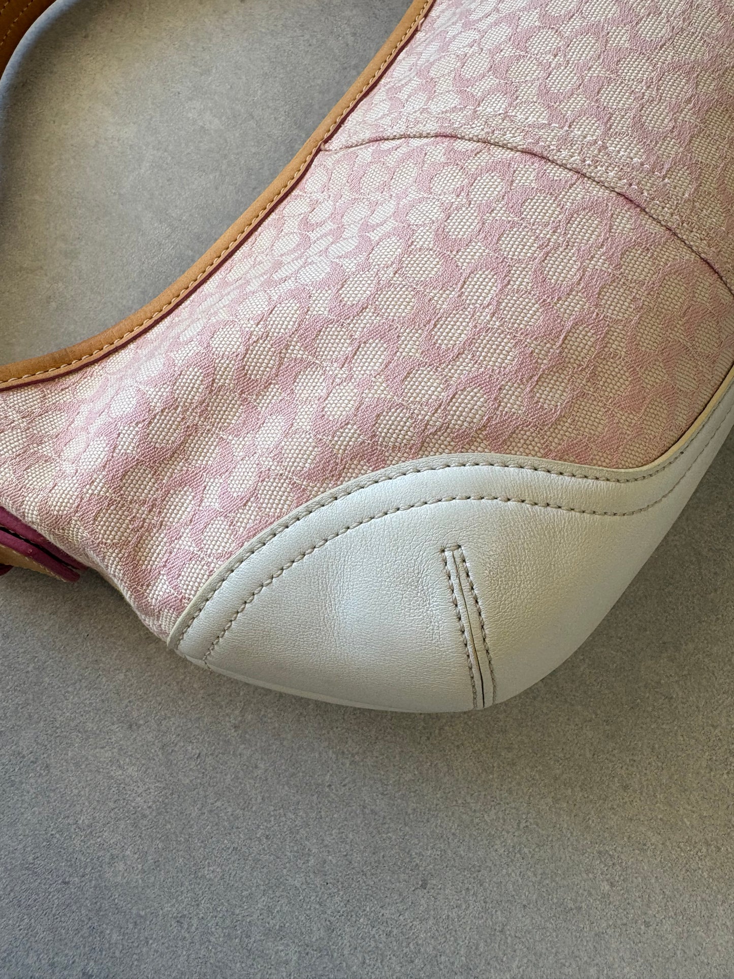 Coach Soho Shoulder Bag Pink Monogram