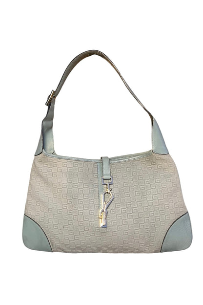 Gucci Blue GG Monogram Jackie Bag