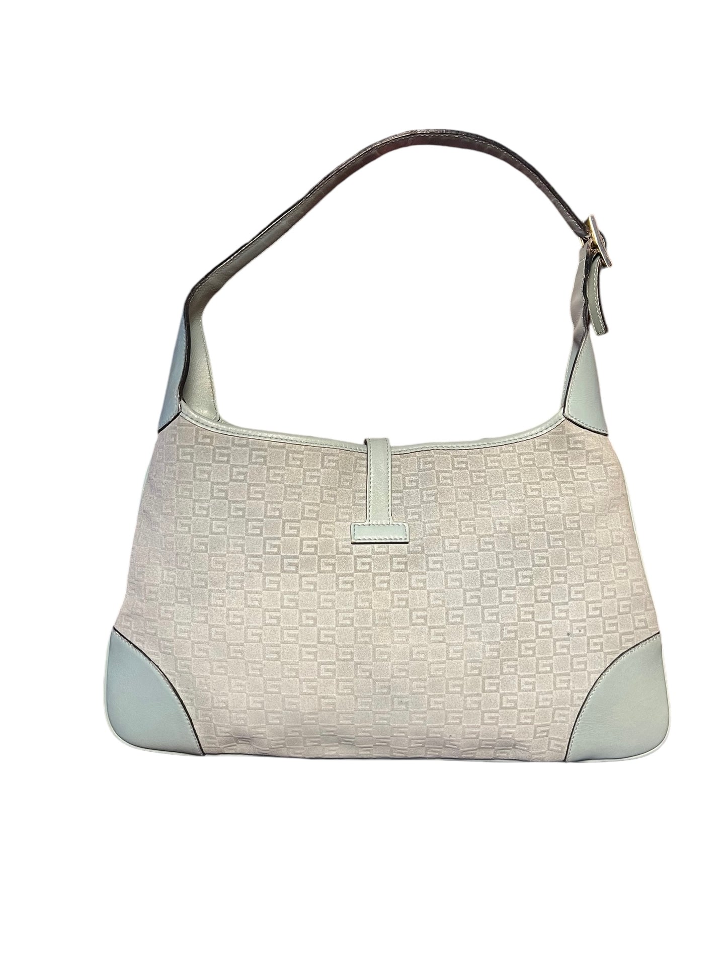 Gucci Blue GG Monogram Jackie Bag