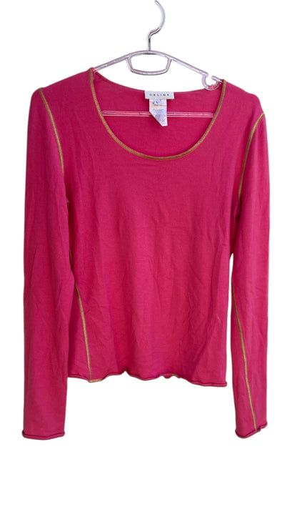 Celine Cashmere Long Sleeve Top