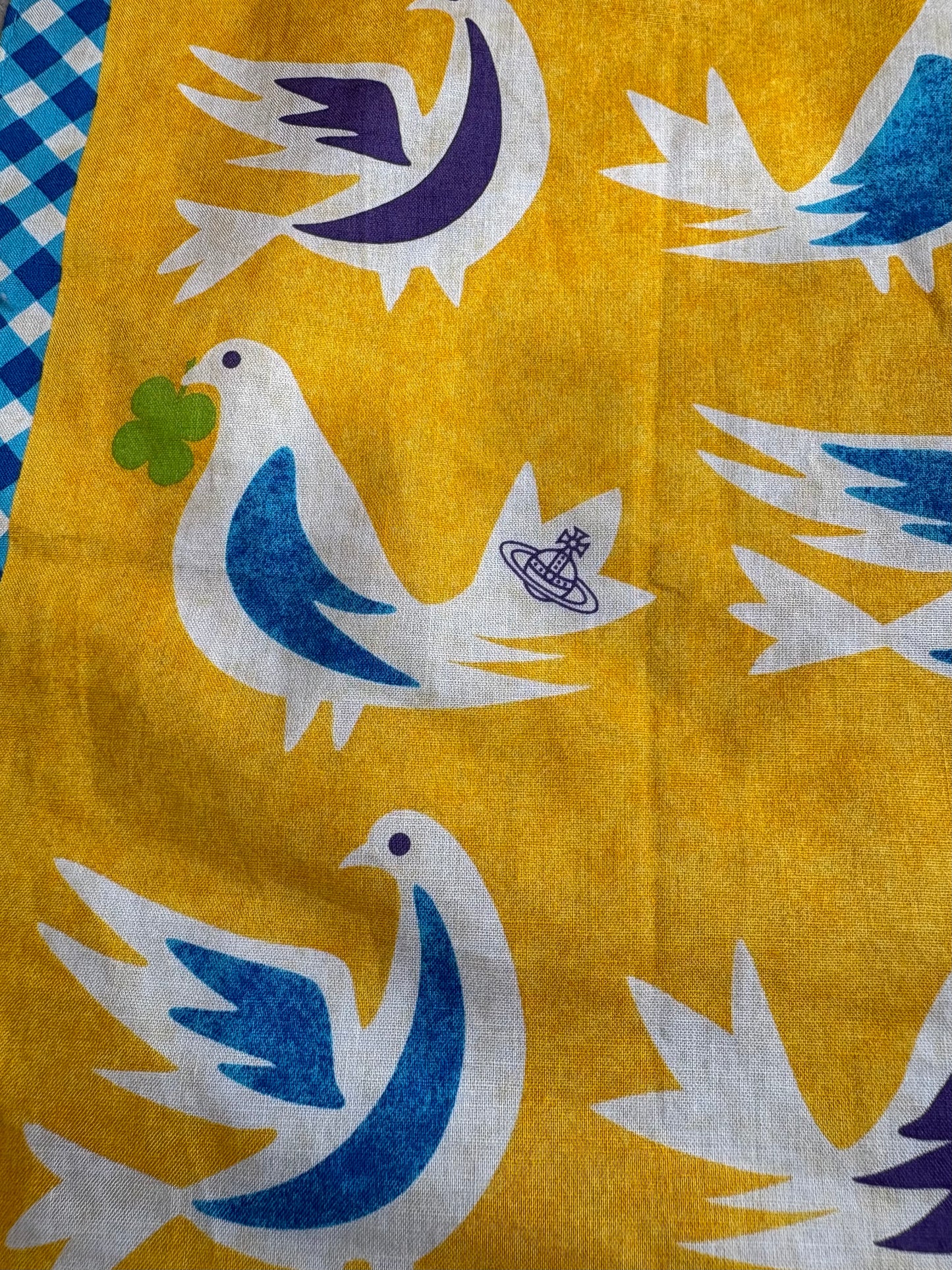 Vivienne Westwood Yellow Scarf