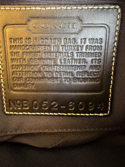 Coach Demi Black Shoulder Bag
