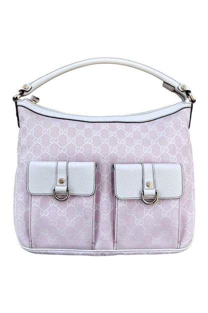 Gucci GG Monogram Abbey Cloth Bag