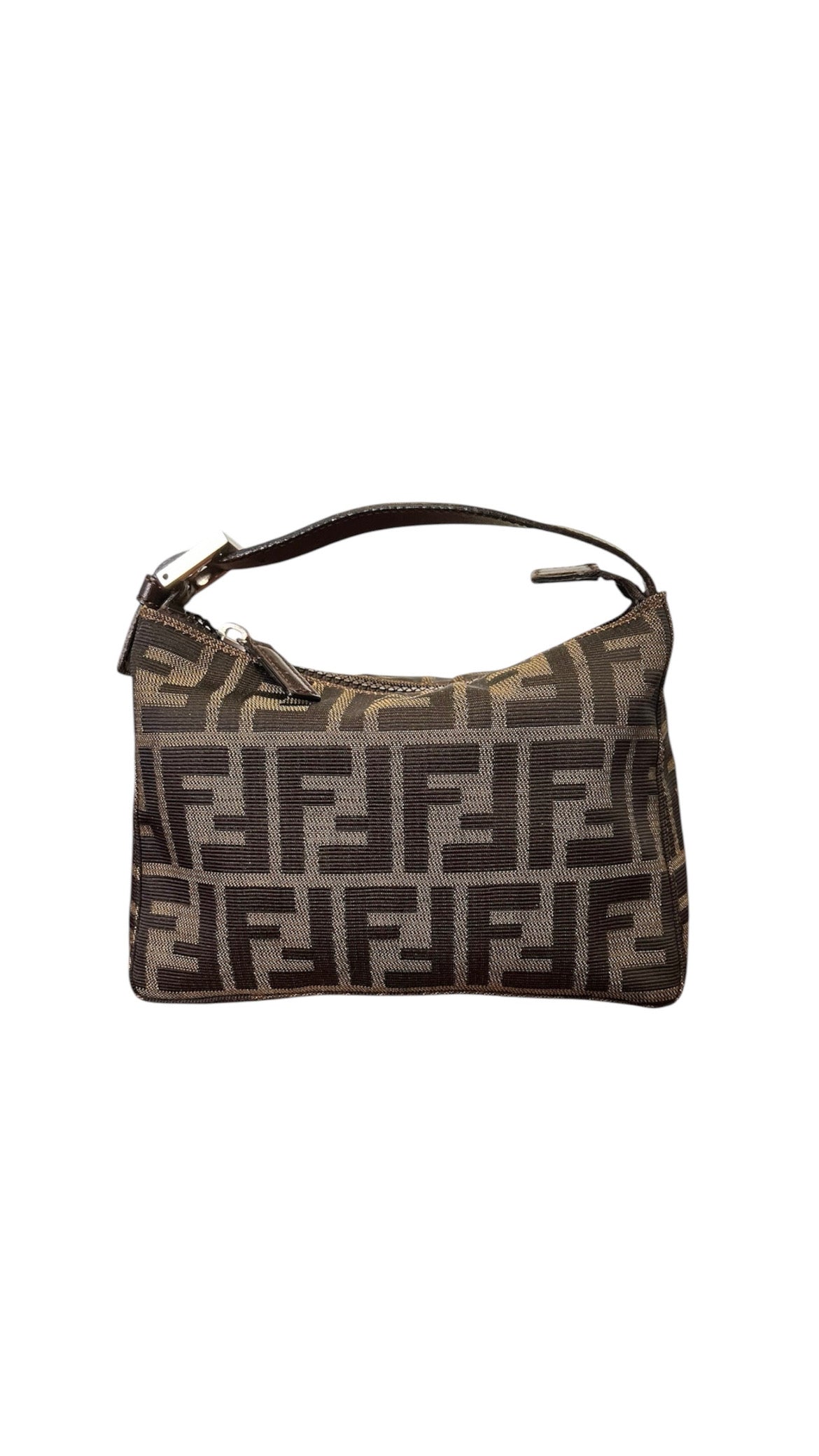 Fendi Zucca Mini Baguette Bag